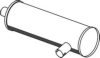 DENNI 406722 Middle-/End Silencer